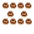 Kit 10 Porcas Cobre Zafira, Vectra, Astra, Motor 16 Válvulas