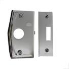 Kit- 10 Porta Correr Vidro Alvenaria Metal Sem Miolo Cromado Kit- 10 Porta Correr Vidro Alvenaria Metal Sem Miolo Cromado