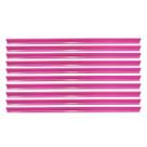 Kit - 10 Porta Etiqueta Simples Rosa Com Acrílico New Plus/plus - sa Gôndolas Kit - 10 Porta Etiqueta Simples Rosa Com Acrílico New Plus/plus - sa Gôndolas