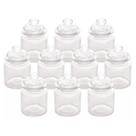 Kit 10 Porta Mantimentos Temperos de vidro com tampa Arena 260ml Lyor Kit 10 Porta Mantimentos Temperos de vidro com tampa Arena 260ml Lyor