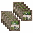 Kit 10 Porta Retrado Molduras 15x15 Marrom