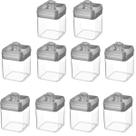 Kit 10 Pote Hermético De Alimentos Multiuso c/ Trava 1,1L