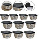 Kit 10 Pote Organizador Multiuso Hermético 2 Litros BPA free