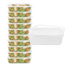 Kit 10 Potes 500ml Transparentes Freezer, Microondas, Marmita Kit 10 Potes 500ml Transparentes Freezer, Microondas, Marmita