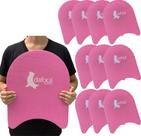 Kit 10 Pranchas Natação Aprendizado DF1084 Grande 40cm Rosa Dafoca Sports