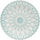 Kit 10 Pratos Fundos Donna Mandala Oxford Cerâmica 22cm