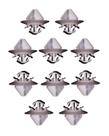 kit 10 presilha friso lateral citroen c4 palas xsara aircross