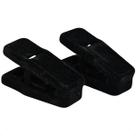 Kit 10 Presilhas De Veludo Para Cabides Prendedor Saia Calça Blusa Blusinhas