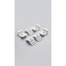 Kit 10 Presilhas Nylon Para Trilho Suíço Cortina Wave