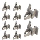 kit 10 Presilhas Soleira Interna Porta Citroen C3 C5 Ds3 kit 10 Presilhas Soleira Interna Porta Citroen C3 C5 Ds3
