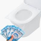 Kit 10 Protetor Assento Vaso Sanitário Descartável Plástico