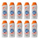 Kit 10 Protetor Filtro Solar FPS60 120ml Com Repelente Nutriex