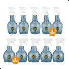 Kit 10 Pulverizador Borrifador Spray 350ml e 580ml Azul Sanremo