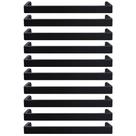 Kit 10 Puxadores Alça Preto Fosco 16cm Torralba Móveis Piauí 3267 Atacado Kit 10 Puxadores Alça Preto Fosco 16cm Torralba Móveis Piauí 3267 Atacado