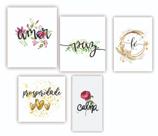 Kit 10 Quadros Decorativos para Casa Sala Quarto Decoração Variados Familia Casa Decoração