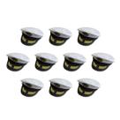Kit 10 Quepe Marinheiro Almirante Adulto