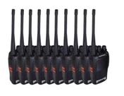Kit 10 Radio Comunicador Walk Talk 16 Canais Profissional Baofeng 777s Com Fones