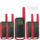 Kit 10 Rádio Talkabout Motorola T210BR Longo Alcance Original UHF