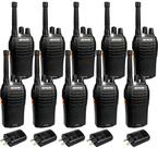 Kit 10 Rádios Comunicador Baofeng Walk Talk Bf-777s Microfone Kit 10 Rádios Comunicador Baofeng Walk Talk Bf-777s Microfone