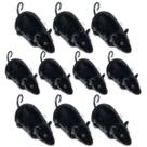 Kit 10 Ratos Grande Realista De Fricção Pegadinha Susto Pets
