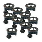 Kit 10 Rechaud Pedra Sabão Fogareiro Fondue 14cm Resistente