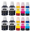 Kit 10 Refil Tinta Compatível Canon Gl10 G7010 G6010 Kora