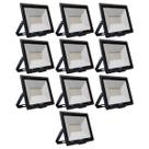 Kit 10 Refletores de Led 100W Fortled Kit 10 Refletores de Led 100W Fortled