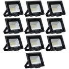 Kit 10 Refletores de Led 20W Fortled
