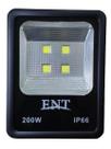 kit 10 Refletores Led ENT 200w 6500k luz Resistent Água IP66