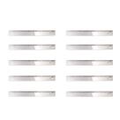 Kit 10 regua de 30 cm new line cristal waleu