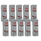 Kit 10 rele acoplador 110vca 1 contato reversivel sibratec