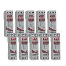 Kit 10 rele acoplador 24vca 1 contato reversivel sibratec