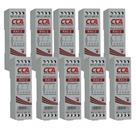 Kit 10 rele acoplador 24vcc rac 2 contato rev sib Kit 10 rele acoplador 24vcc rac 2 contato rev sib