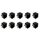 Kit 10 Relé Auxiliar Universal 24v 5 Pinos 40/30a Dni 0216 Kit 10 Relé Auxiliar Universal 24v 5 Pinos 40/30a Dni 0216