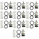 Kit 10 Reparos Compatível Torneira Docol Pressmatic Compact