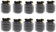 Kit 10 Resistencias Tipo Corona Gorducha 3t 220v 5500w 220V Kit 10 Resistencias Tipo Corona Gorducha 3t 220v 5500w 220V
