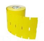 Kit 10 Rls Etiqueta de Gôndola Universal Amarela 105x30mm + 5 Ribbons Cera 74m x 110mm