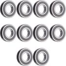 Kit 10 rolamento industrial 6301 2RS 37x12x12