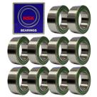 Kit 10 Rolamentos Compressor Ar Cond Sanden 7h15 35x55x20