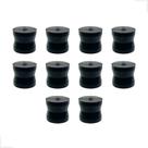 Kit 10 Rolete Berço Carreta Reboque/Lancha/Jet Ski/Embarcação Náutica 7x6,2cm