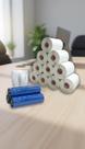 Kit 10 Rolos Etiqueta 50x30 Bopp + 5 Ribbon Misto