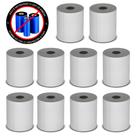 Kit 10 Rolos Etiqueta Térmica 100x150mm Serrilha E-Commerce