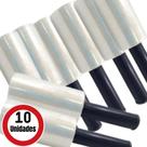 Kit 10 Rolos Filme Stretch Protetor De Volante