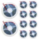Kit 10 Rolos Fita Led 2835 5M 120 Leds/m 12v Ip20 10W 4000K