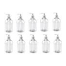 Kit 10 Saboneteira Plástica P/ Álcool Gel Pump 500ml