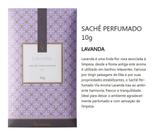 Kit 10 Sachês Perfumados Via Aroma 10g Guarda-roupa Armarios