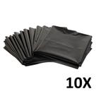 Kit 10 Saco de Lixo Reforçado Resistente Uso Doméstico 50L
