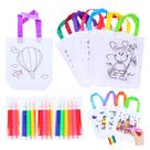 Kit 10 Sacolinhas De Pintar Sacola Lembrancinha Aniversário