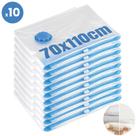 Kit 10 Sacos a Vácuo Hermético para Roupas Toalhas Edredom