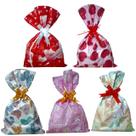 Kit 10 Sacos de Presente Grande 45x59cm com 10 Laços para Embalar Fácil Kit 10 Sacos de Presente Grande 45x59cm com 10 Laços para Embalar Fácil
